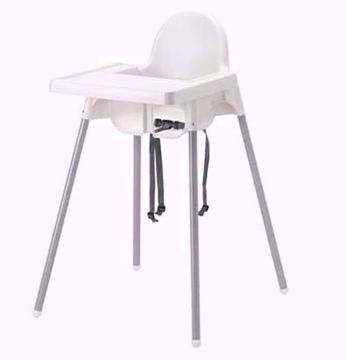 Afbeeldingen van Eetstoel met tafelblad-ETEN172