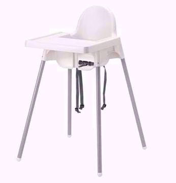 Afbeeldingen van Eetstoel met tafelblad-ETEN178