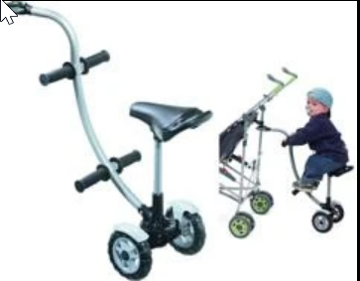 Afbeeldingen van Aanhangfietsje buggy-WEG228