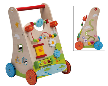 Afbeeldingen van Houten loopwagentje-SPEEL151
