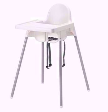 Afbeeldingen van Eetstoel met tafelblad-ETEN133